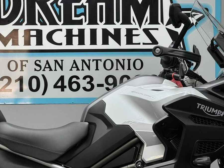 2023 Triumph Tiger 1200 GT Explorer Snowdonia White