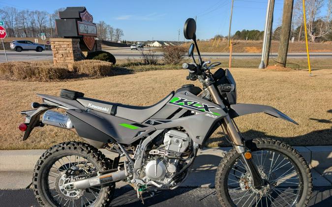 2025 Kawasaki KLX®300 Battle Gray