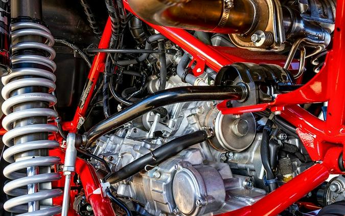 2026 Honda TALON 1000R-4 FOX LIVE VALVE Pearl Red - 600800