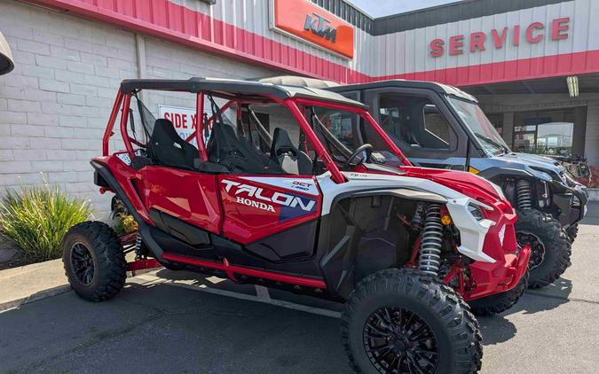 2026 Honda TALON 1000R-4 FOX LIVE VALVE Pearl Red - 600800