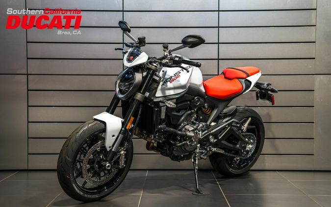 2024 Ducati Monster Plus Iceberg White