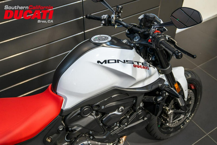 2024 Ducati Monster Plus Iceberg White