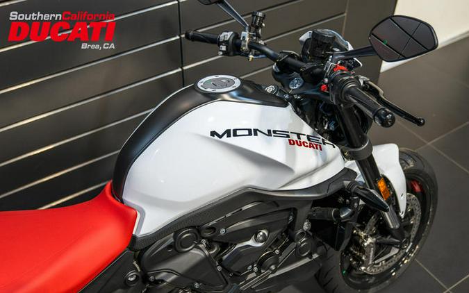 2024 Ducati Monster Plus Iceberg White