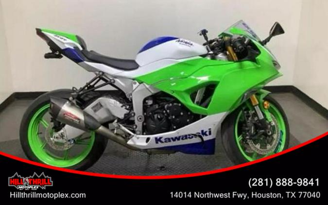 2024 Kawasaki Ninja® ZX™-6R 40th Anniversary Edition ABS