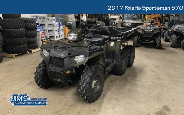 2017 Sportsman® BIG BOSS 6x6 570 EPS Sage Green - Polaris