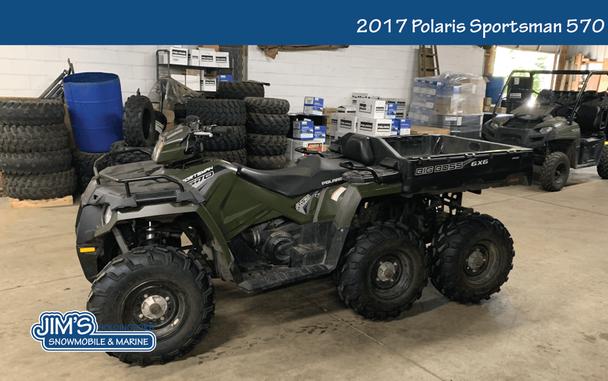 2017 Sportsman® BIG BOSS 6x6 570 EPS Sage Green - Polaris