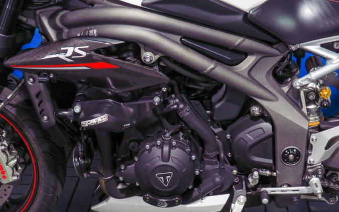 2019 Triumph Speed Triple RS Crystal White Metallic RS