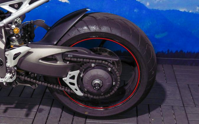 2019 Triumph Speed Triple RS Crystal White Metallic RS
