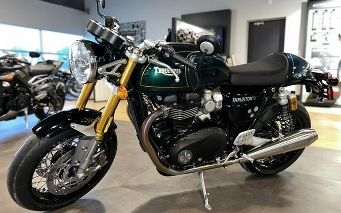 2024 Triumph Thruxton Final Edition Competition Green