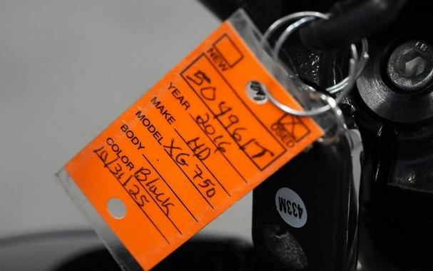 2016 Harley-Davidson® XG750 - Street® 750