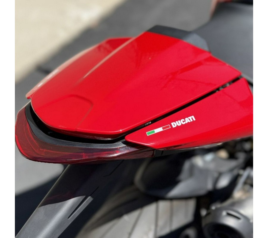 2022 Ducati Monster + Ducati Red