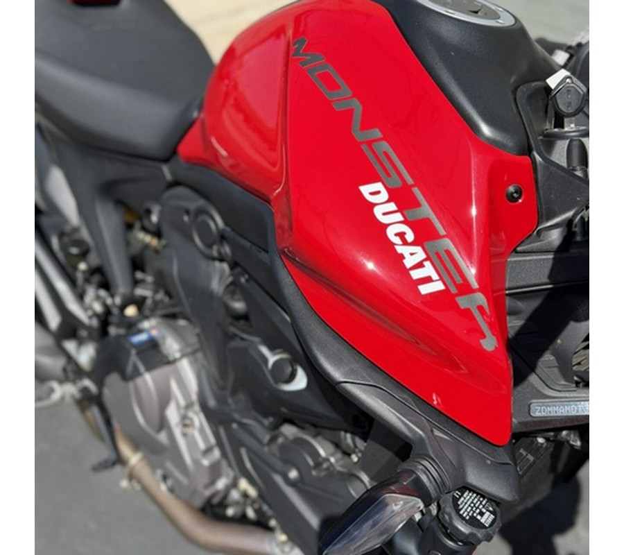 2022 Ducati Monster + Ducati Red