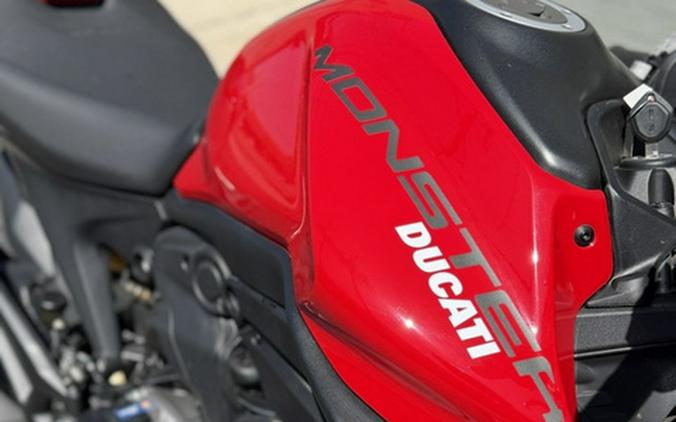 2022 Ducati Monster + Ducati Red