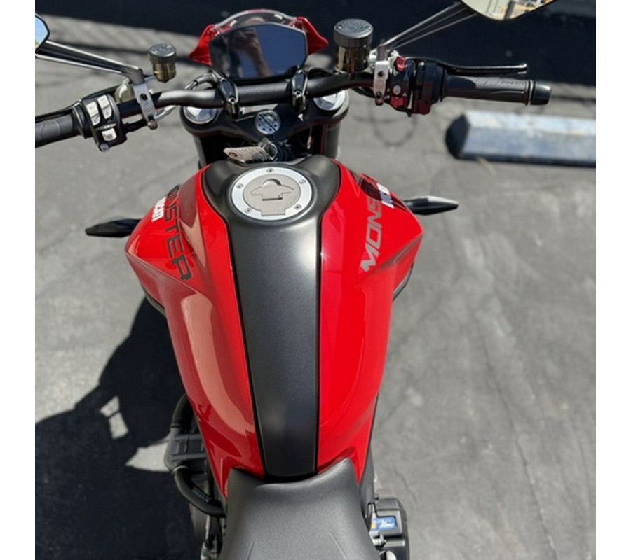 2022 Ducati Monster + Ducati Red