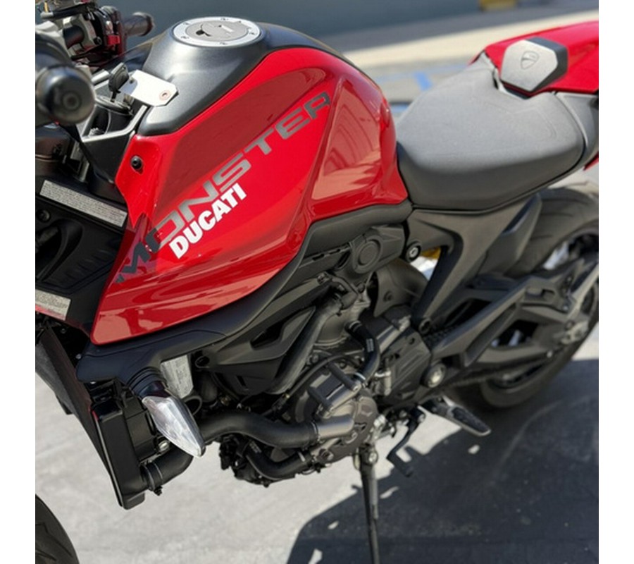 2022 Ducati Monster + Ducati Red
