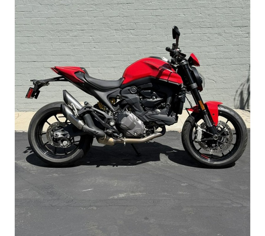 2022 Ducati Monster + Ducati Red