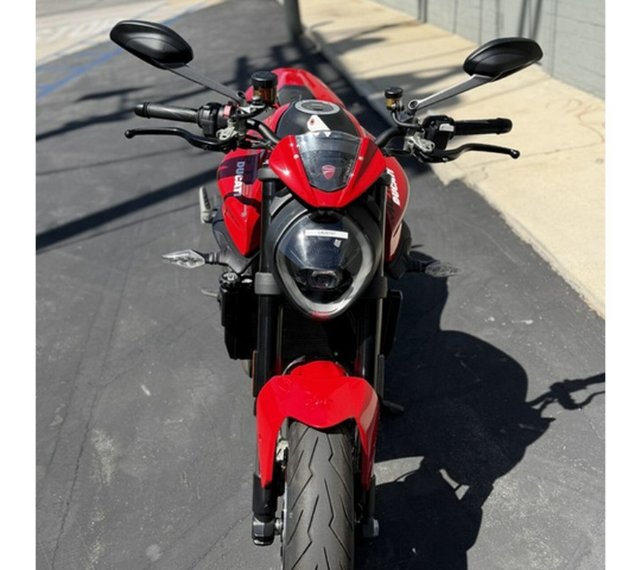 2022 Ducati Monster + Ducati Red
