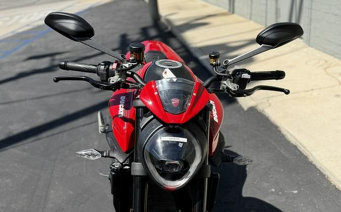 2022 Ducati Monster + Ducati Red