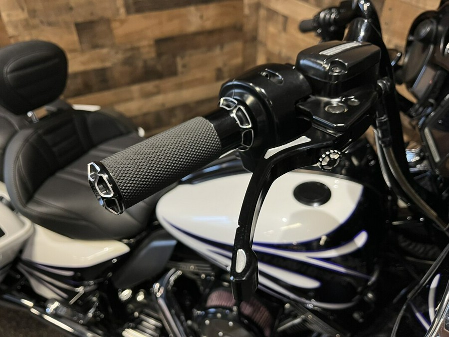 2016 Harley-Davidson® CVO™ Street Glide® White Amethyst with Black Licorice Flames
