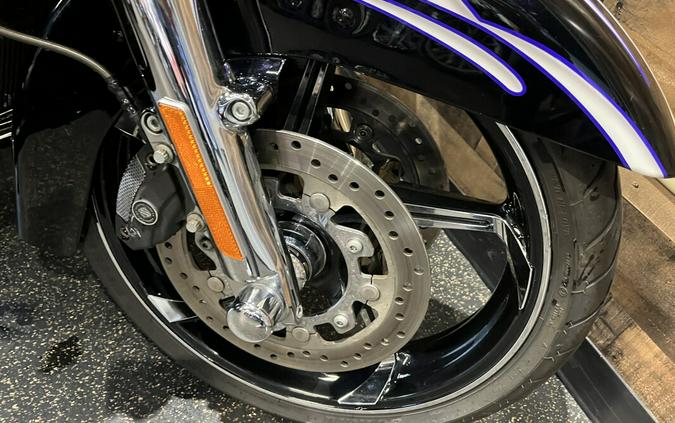 2016 Harley-Davidson® CVO™ Street Glide® White Amethyst with Black Licorice Flames