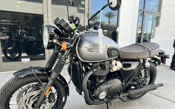 2024 Triumph Bonneville T120 Black Graphite/Matt Graphite