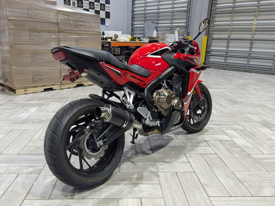 2018 Honda CBR650F