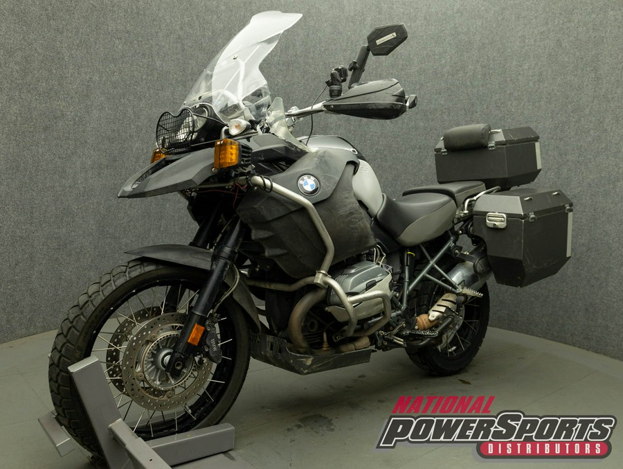 2012 BMW R1200GS ADVENTURE 1200 W/ABS