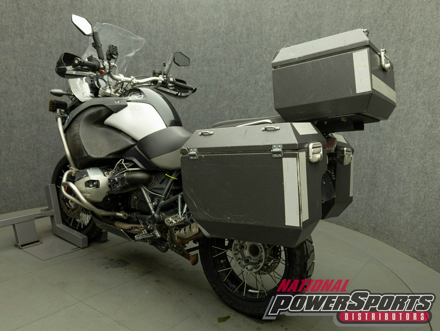 2012 BMW R1200GS ADVENTURE 1200 W/ABS