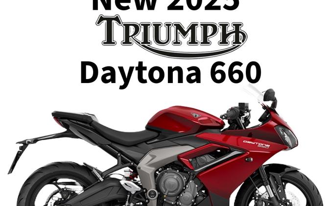 2025 TRIUMPH DAYTONA 660