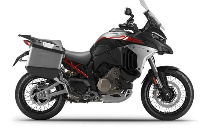 2023 Ducati Multistrada V4 Rally Brushed Aluminum & Matte Black