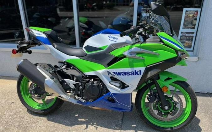 2024 Kawasaki Ninja® 500 SE 40th Anniversary Edition ABS