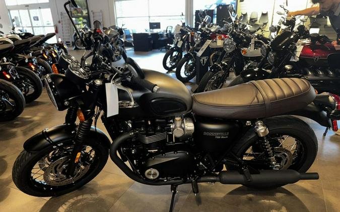 2024 Triumph Bonneville T120 Black GraphiteMatt Graphite