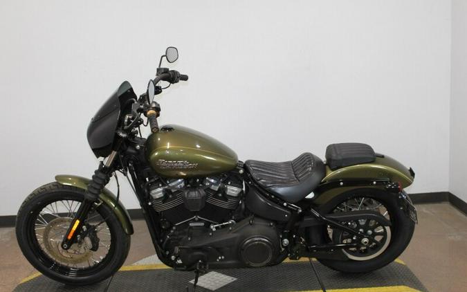 Harley-Davidson Street Bob 2018 FXBB 077122T OLIVE GOLD W/PINSTRIPE