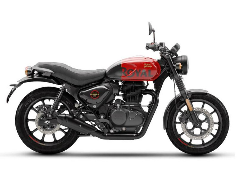 2023 Royal Enfield Hunter 350 Rebel Red