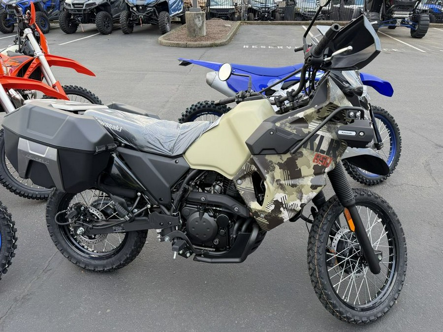 2026 Kawasaki KLR®650 Adventure ABS Cypher Camo Beige