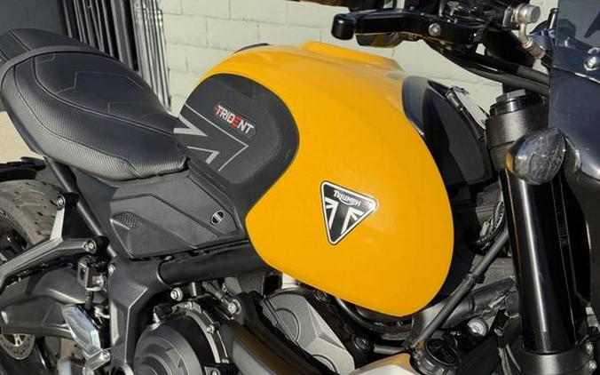 2023 Triumph Trident 660 Sapphire Black