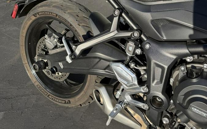 2023 Triumph Trident 660 Sapphire Black