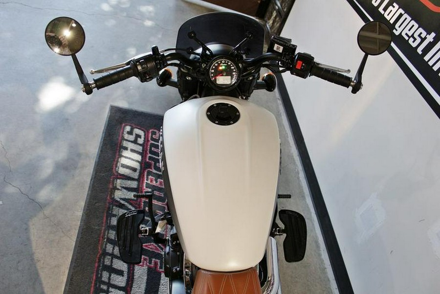 2021 Indian Motorcycle® Scout® Bobber ABS White Smoke