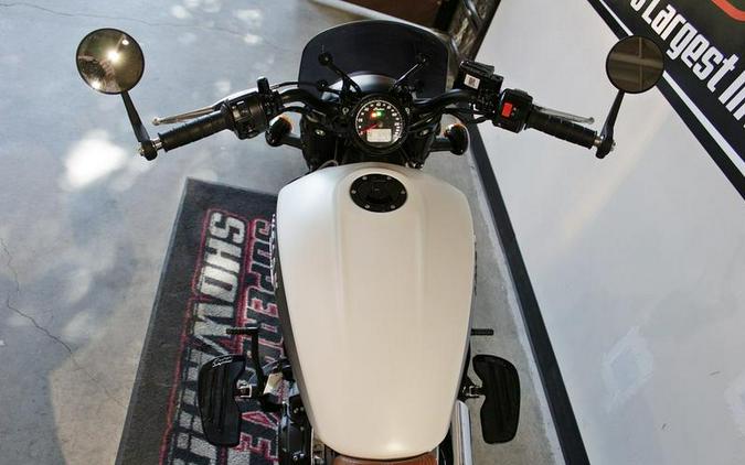 2021 Indian Motorcycle® Scout® Bobber ABS White Smoke