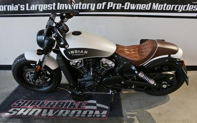 2021 Indian Motorcycle® Scout® Bobber ABS White Smoke