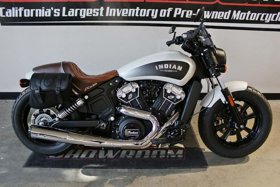 2021 Indian Motorcycle® Scout® Bobber ABS White Smoke