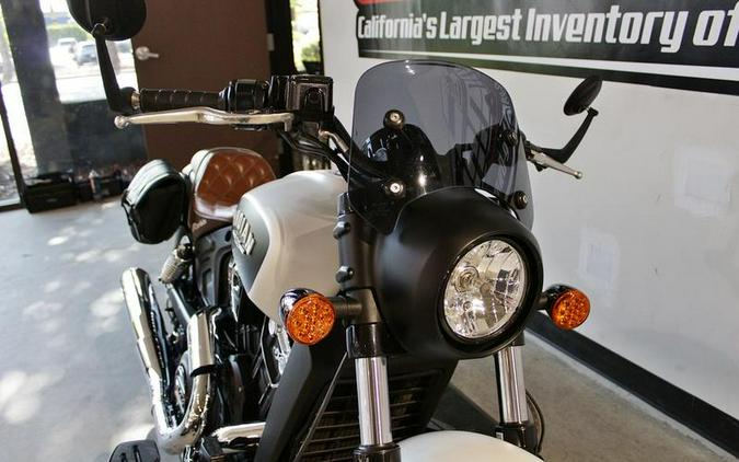 2021 Indian Motorcycle® Scout® Bobber ABS White Smoke