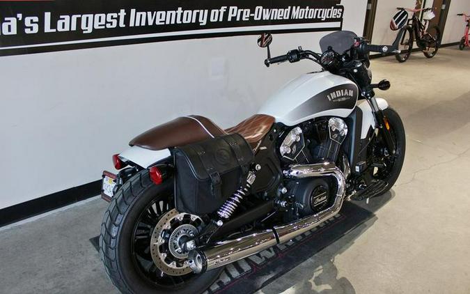 2021 Indian Motorcycle® Scout® Bobber ABS White Smoke