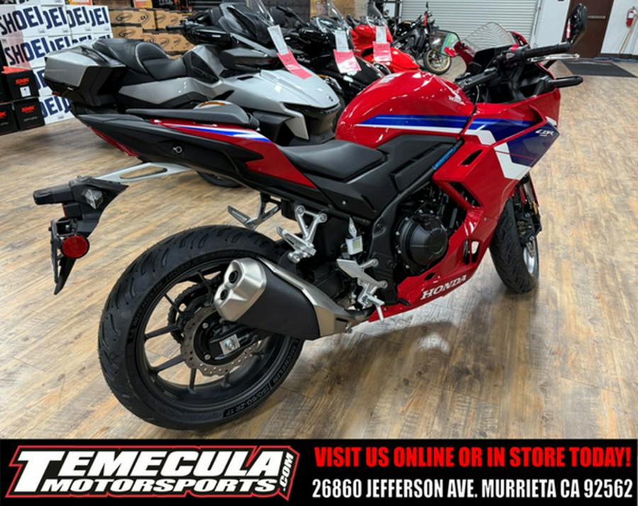 2025 Honda CBR500R