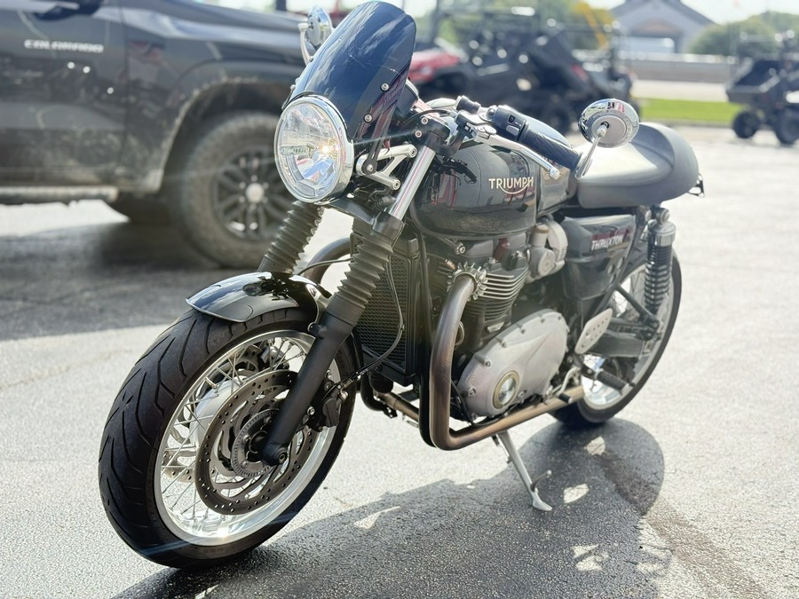 2017 Triumph Thruxton 1200 Jet Black