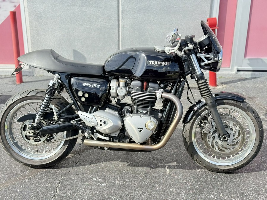 2017 Triumph Thruxton 1200 Jet Black