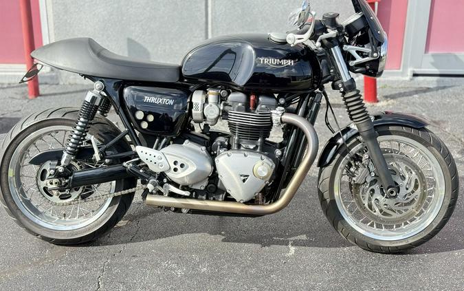 2017 Triumph Thruxton 1200 Jet Black