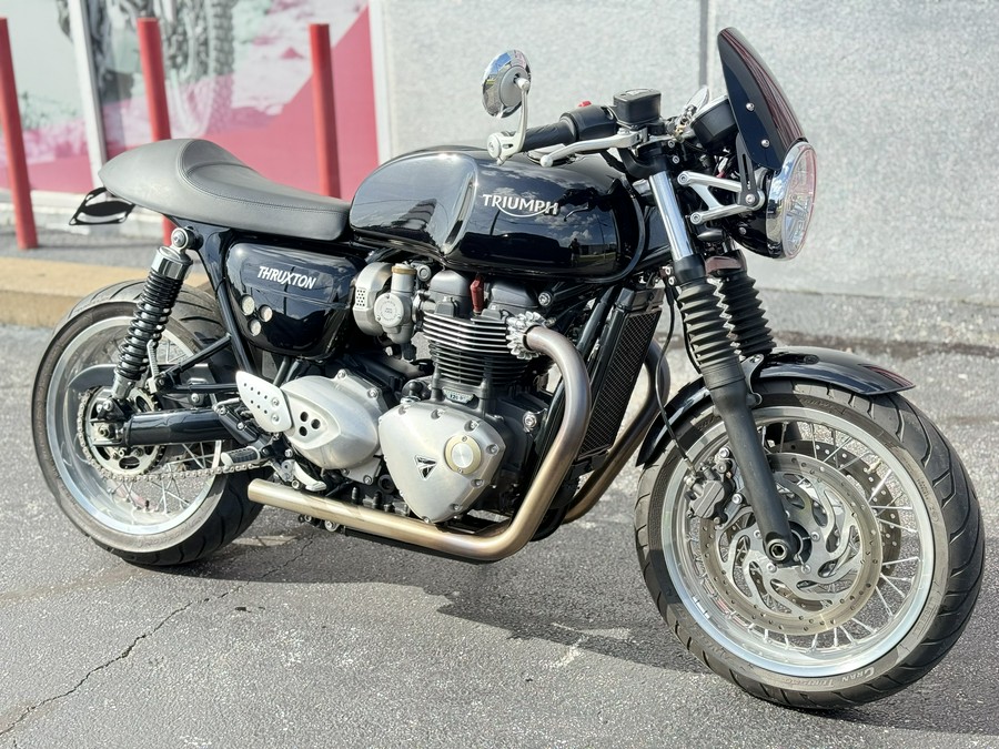 2017 Triumph Thruxton 1200 Jet Black