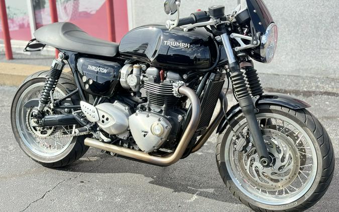 2017 Triumph Thruxton 1200 Jet Black