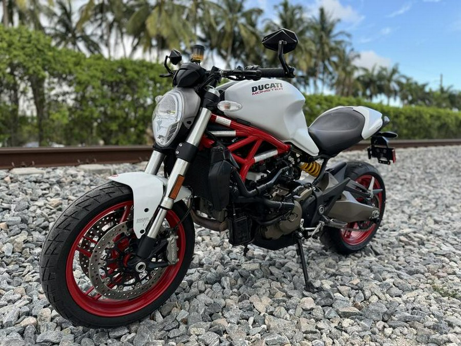 2016 Ducati Monster 821 Star White Silk